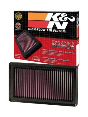Nissan Versa Performance Air Intake - K&N Engineering - Drop In Air Filter - `07-`12